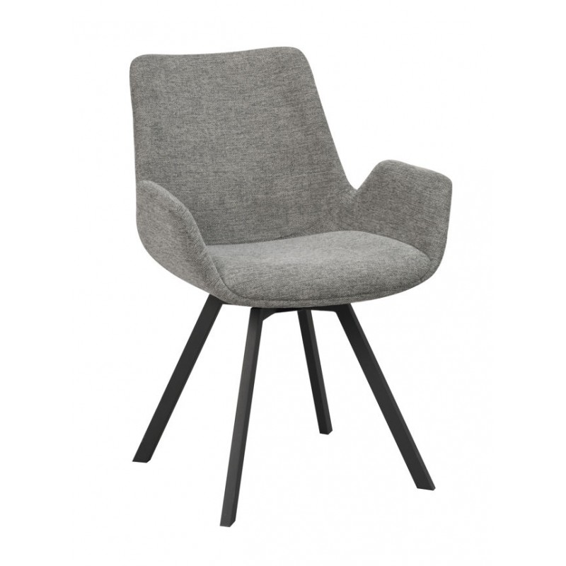 RO Norwell Arm Chair Grey/Black